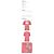 Isabel Marant Velours Logo T-Shirt Antique Pink - Ansicht 2