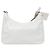Prada Borsa a tracolla Hobo Re-edition in Nappa bianca Bianco - vista 3