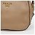 Prada Borsa a Tracolla e Spalla Hobo Vitelho Phoenix Beige Marrone - vista 3