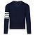 Thom Browne Klassischer Kaschmir-Cardigan mit V-Ausschnitt Blau - Ansicht 5