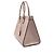 Prada Borsa a tracolla tote media in Saffiano Marrone - vista 2