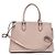 Prada Borsa a tracolla tote media in Saffiano Marrone - vista 3
