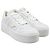 Prada Sneakers Downtown Bold in pelle da donna White Bianco
