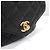 Chanel Borsa cintura a catena in vitello nero e oro - vista 6