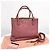 Miu Miu Leder-Tote-Schultertasche Rosa Pink - Ansicht 3