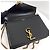 Saint Laurent Cassandra Chain Shoulder Bag Black - view 8