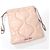 Pochette matelassée Miu Miu rose en cuir