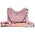 Miu Miu Borsa a tracolla con catena Napappa Rosa