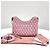Miu Miu Borsa a tracolla con catena Napappa Rosa - vista 6