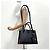 Prada Borsa a tracolla tote Saffiano monocromatica nera Nero - vista 2
