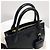 Prada Borsa a tracolla tote Saffiano monocromatica nera Nero - vista 7