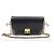 Givenchy Mini borsa a tracolla WOC in camoscio di capra nero - vista 2
