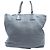 Prada Borsa Tote Grande e Borsa a Tracolla in Vitello Daino Nero - vista 4