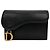 Dior Saddle Bloom Kartenetui Schwarz