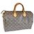 Louis Vuitton Borsa Tote Speedy in tela Monogram marrone