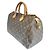Louis Vuitton Borsa Tote Speedy in tela Monogram marrone - vista 4