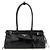 Prada Borsa a Tracolla Bonny Medium Logo Dorato Nero