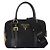 Prada Borsa Tote a Spalla Testo Saffiano Black Nero