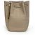 16 Céline Gesteppter Leder-Bucket-Rucksack Small Beige Braun - Ansicht 7