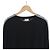 Céline Herren Strickpullover mit Seitenstreifen, Rundhals - Schwarz - Ansicht 7