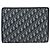 Dior Borsa a Pochette Montaigne Pouch con Tracolla in Jacquard Oblique Blu - vista 13