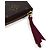 Louis Vuitton Monogram Clemence Zippy Long Wallet Fuchsia Braun - Ansicht 9