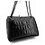 Miu Miu Borsa a tracolla con catena matelassé Vitello Shine Nero - vista 4