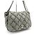 Chanel Bolsa de aba em tweed acolchoado Wild Stitch Verde - vista 3