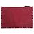 Valentino Clutch Garavani Rockstud in pelle rossa Medium Rosso