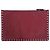Valentino Clutch Garavani Rockstud in pelle rossa Medium Rosso - vista 2