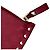 Valentino Clutch Garavani Rockstud in pelle rossa Medium Rosso - vista 5