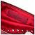 Valentino Clutch Garavani Rockstud in pelle rossa Medium Rosso - vista 8