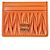 Miu Miu Tarjetero Matelassé Orange AFPP Naranja