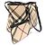 Burberry Borsa a tracolla Shopper Niki in tela PVC Super Nova Check Marrone - vista 2