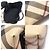 Burberry Borsa a tracolla Shopper Niki in tela PVC Super Nova Check Marrone - vista 5