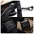 Burberry Borsa a tracolla Shopper Niki in tela PVC Super Nova Check Marrone - vista 7