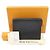Louis Vuitton Pochette Voyage MM Clutch in pelle Taiga nera Nero - vista 2