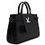 Louis Vuitton Borsa Tote e Borsa a Tracolla Twist Nero - vista 4