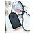 Gucci Borsa crossbody mini GG Supreme unisex Nero - vista 10
