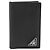 Prada Triangle Logo Card Wallet in Black Saffiano Leather