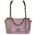 Chanel 19 Chanel Borsa a patta in pelle di agnello Medium Pink Jenny Bag Catena argento Spalla Rosa