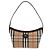 Burberry Borsa a spalla Mini Highland Marrone - vista 3
