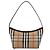 Burberry Borsa a spalla Mini Highland Marrone - vista 5