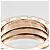 Bulgari Bvlgari B.Zero1 Three Band 18K Rose Gold Doré - vue 5