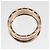 Bulgari Bvlgari B.Zero1 Three Band 18K Rose Gold Doré - vue 6