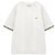 Burberry Check Trim Baumwoll-T-Shirt Weiß - Ansicht 3