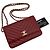 Chanel Mini borsa a tracolla WOC Trendy CC in pelle d'agnello chevron Rosso