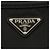 Prada Borsa tote in nylon e pelle Saffiano Nero - vista 10