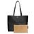 Loewe Tote Horizontal Puzzle Fold Medium in vitello grana morbida Nero - vista 7