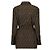 Fendi FF Canvas Jacke Braun - Ansicht 4